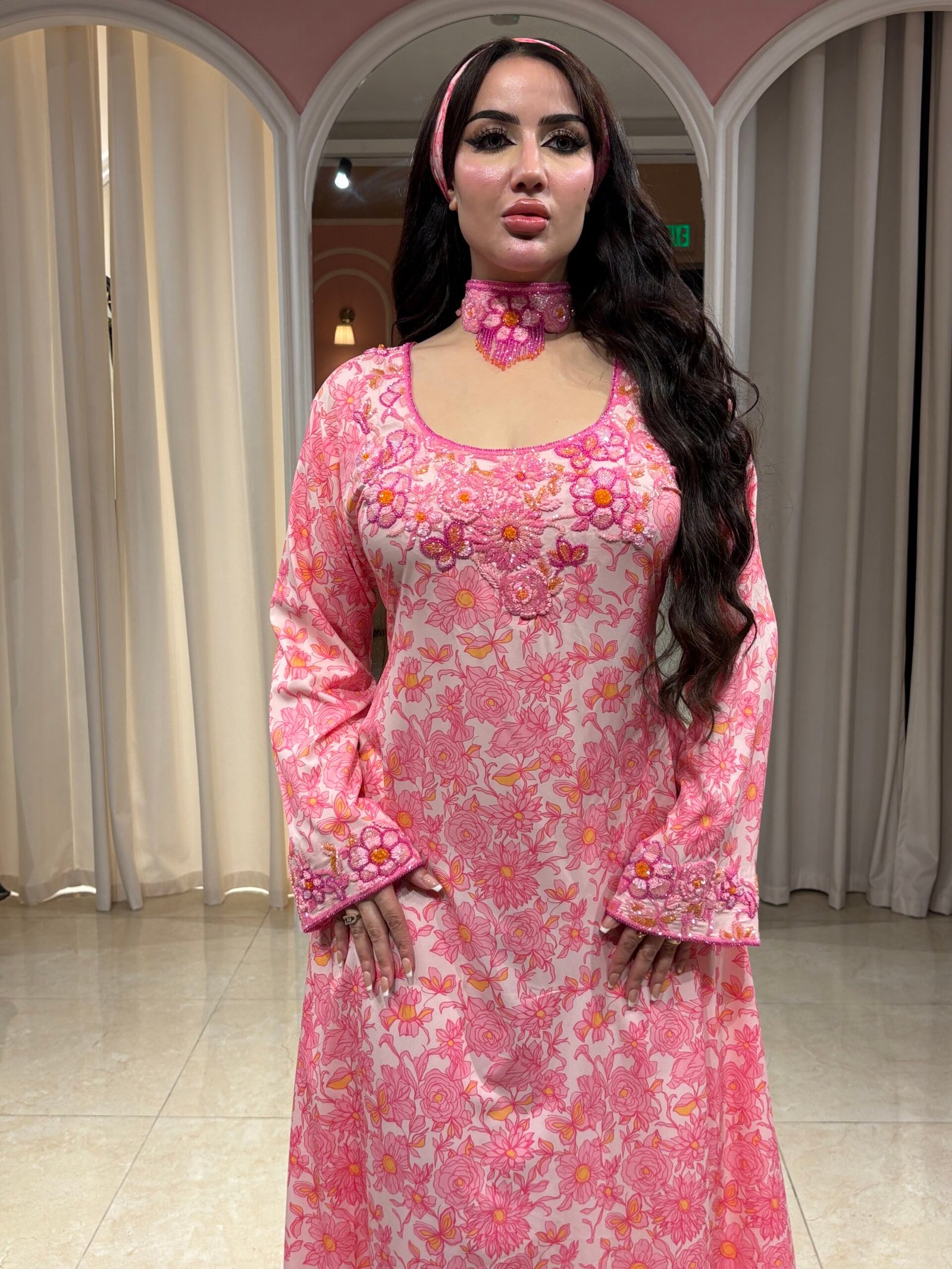 Flowery pink - الصورة 2