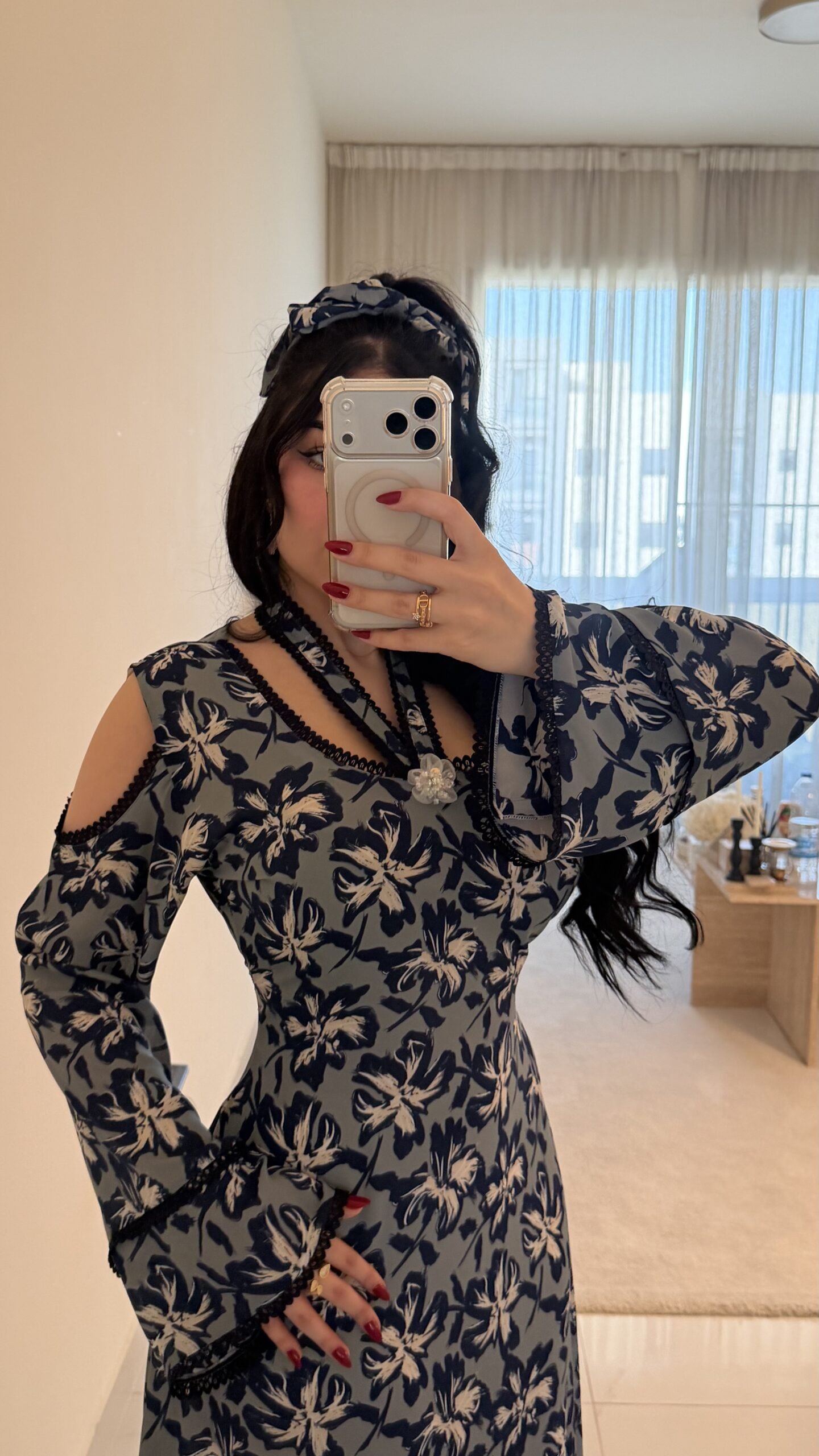 Bluey jalabya - الصورة 4