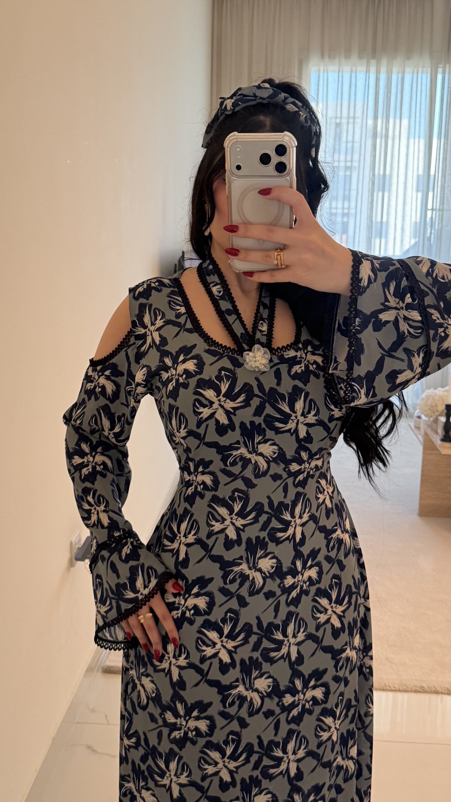 Bluey jalabya - الصورة 2